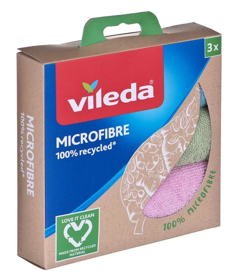 Vileda, ściereczka mikrofibra, 3 szt.