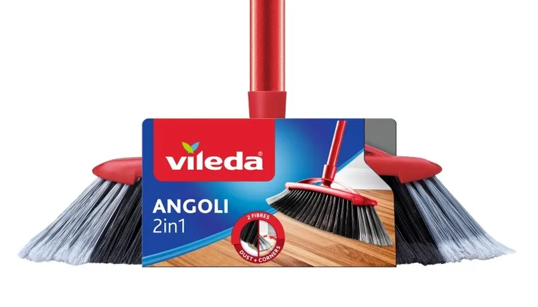 Vileda, szczotka profilowana do zamiatania 2w1, 128762