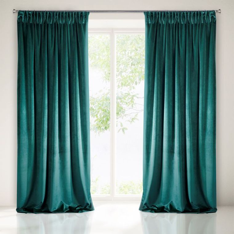 Villa, zasłona zaciemniająca welwetowa, z taśmą tunelową, 140-270 cm