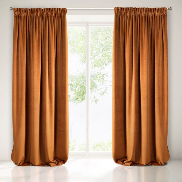 Villa, zasłona zaciemniająca welwetowa, z taśmą tunelową, 140-270 cm