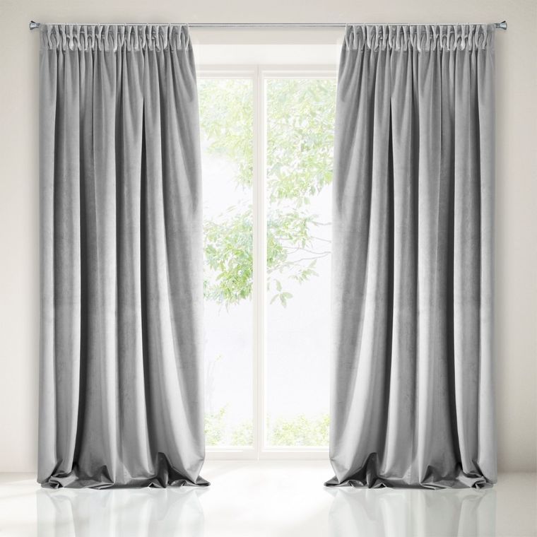 Villa, zasłona zaciemniająca welwetowa, z taśmą tunelową, 140-270 cm