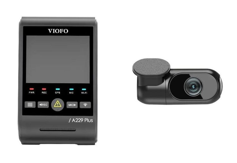Viofo, wideorejstrator, A229 PLUS 2CH-G GPS