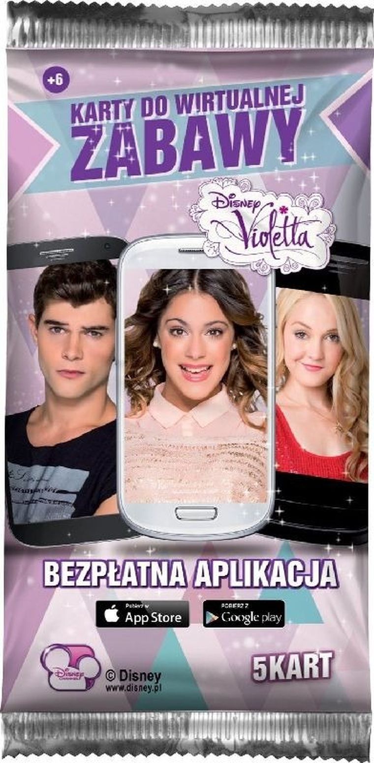 Violetta, karty do wirtualnej zabawy