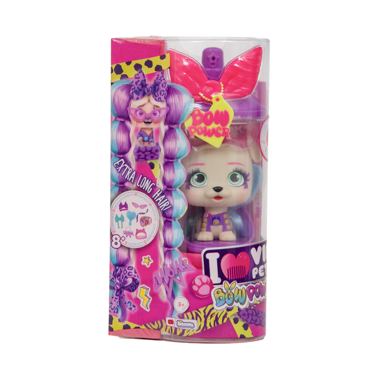 Vip Pets, Bow Power, Gwen, figurka do stylizacji fryzur