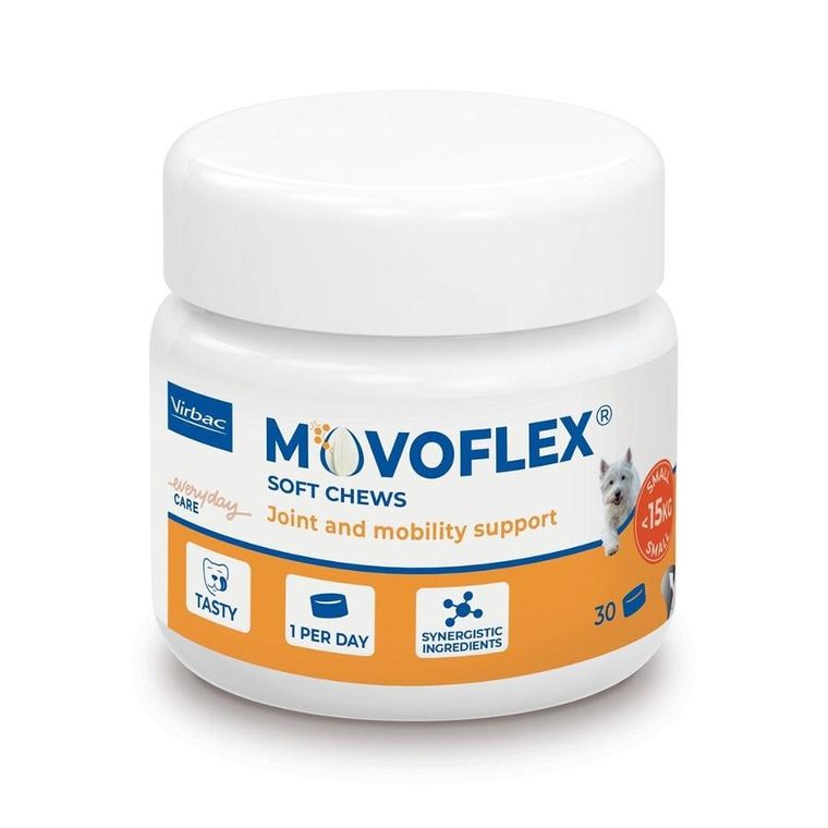 Virbac, Movoflex, miękkie korokiety na stawy dla psa, L, 30 tabletek