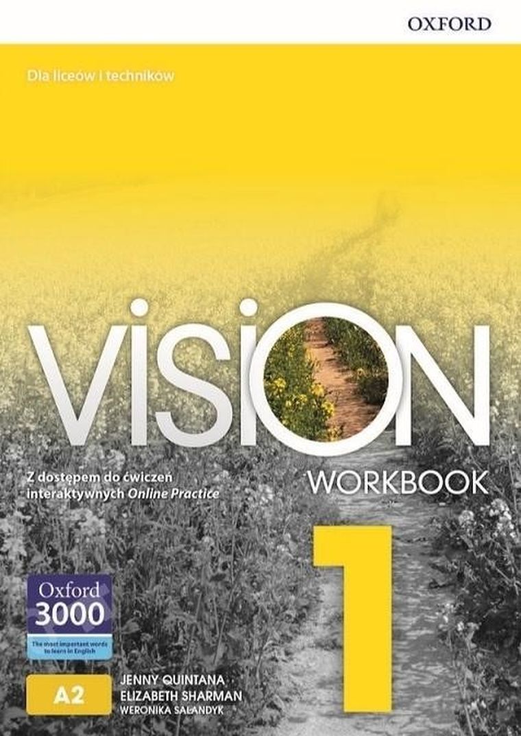 Vision. 1 Workbook + online practice