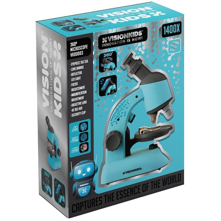 Vision Kids, Mikroskop 360°, 1400X