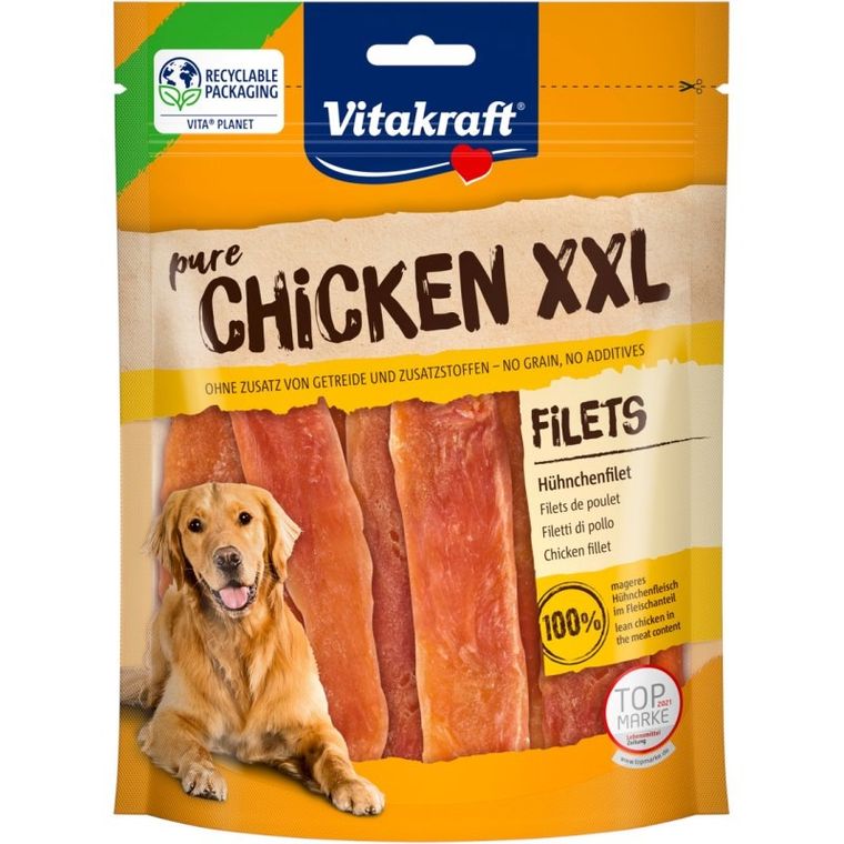 Vitakraft, kurczak filety xxl, przysmak dla psa, 250g