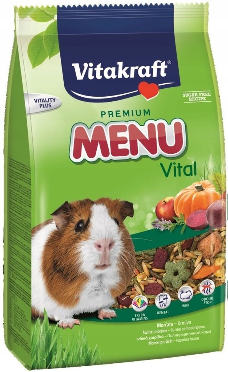 Vitakraft, Menu Vital, karma dla świnki morskiej, 3 kg