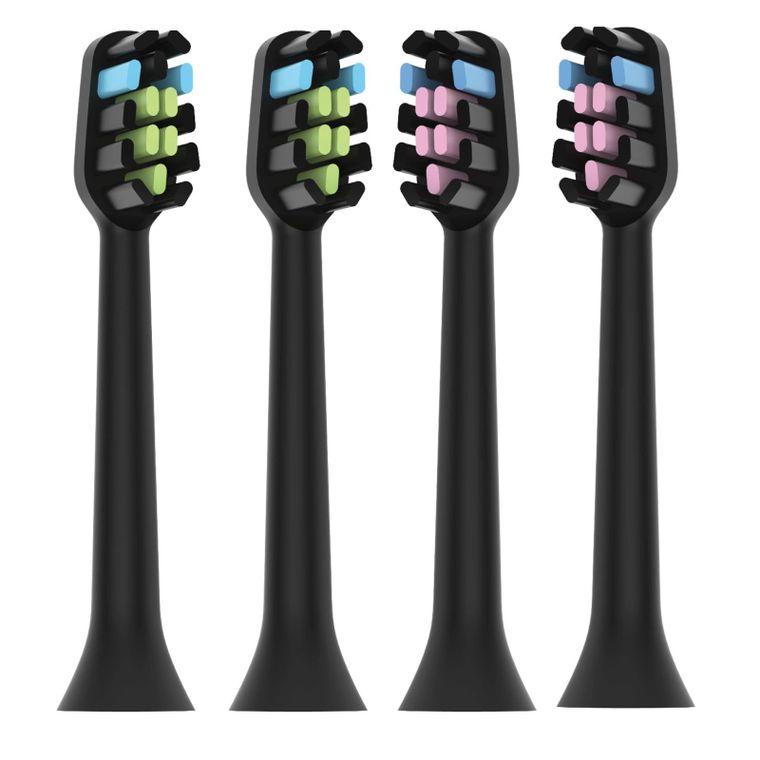 Vitammy, końcówki do szczoteczki Symphony, black, 4 szt.