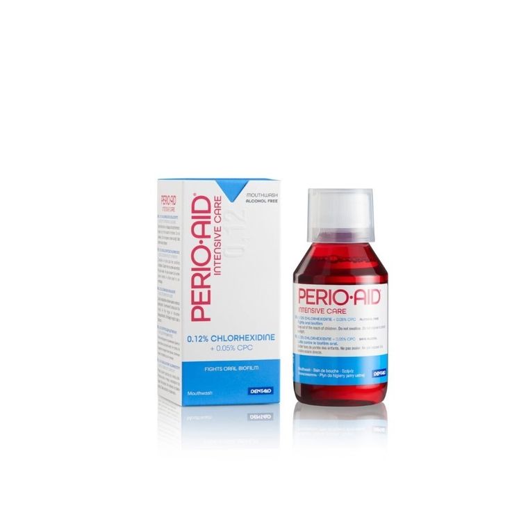 Vitis, Perio-Aid Intensive Care 0,12%, płyn do płukania jamy ustnej, 150 ml