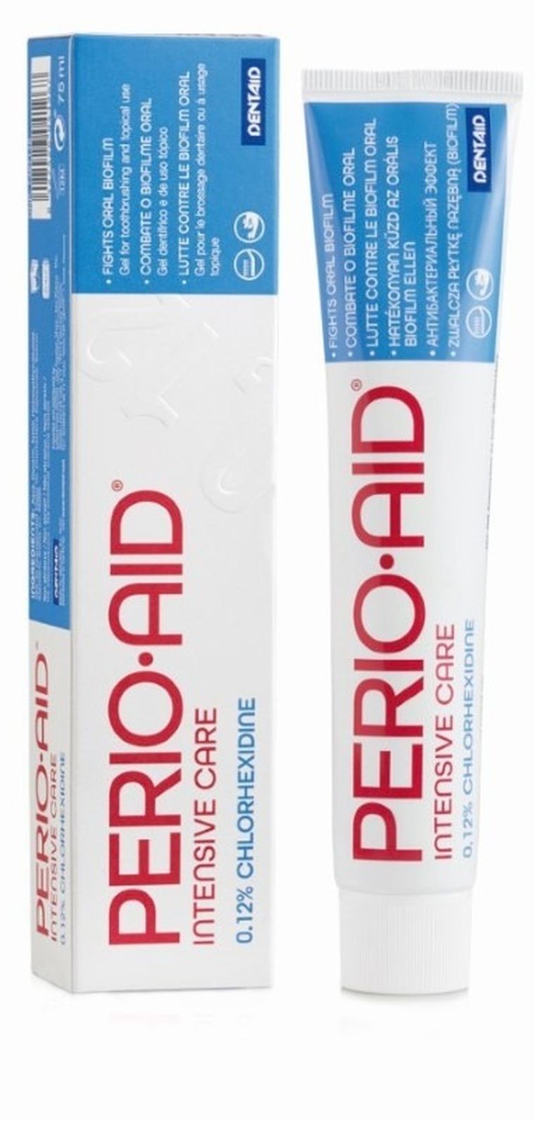 Vitis, Perio-Aid Intensive Care Gel, pasta do zębów w żelu przeciw płytce nazębnej, 75 ml