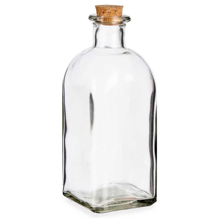 Vivalto, szklana butelka z korkiem