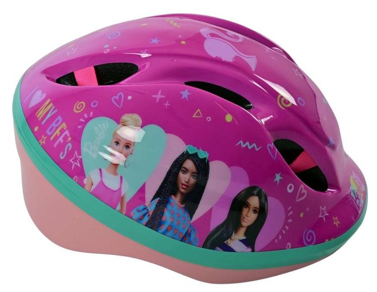 Volare, Barbie, kask ochronny, rozmiar 52-56 cm