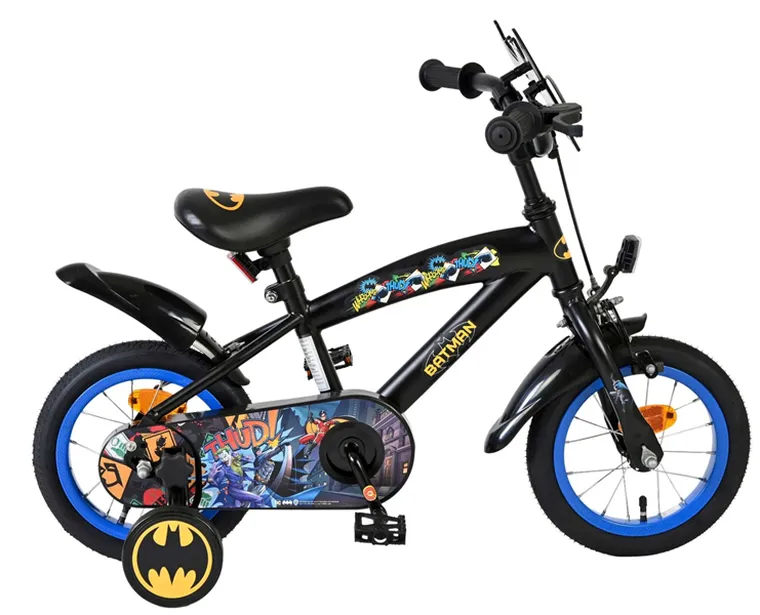Volare, Batman, rower, czarny, 12"