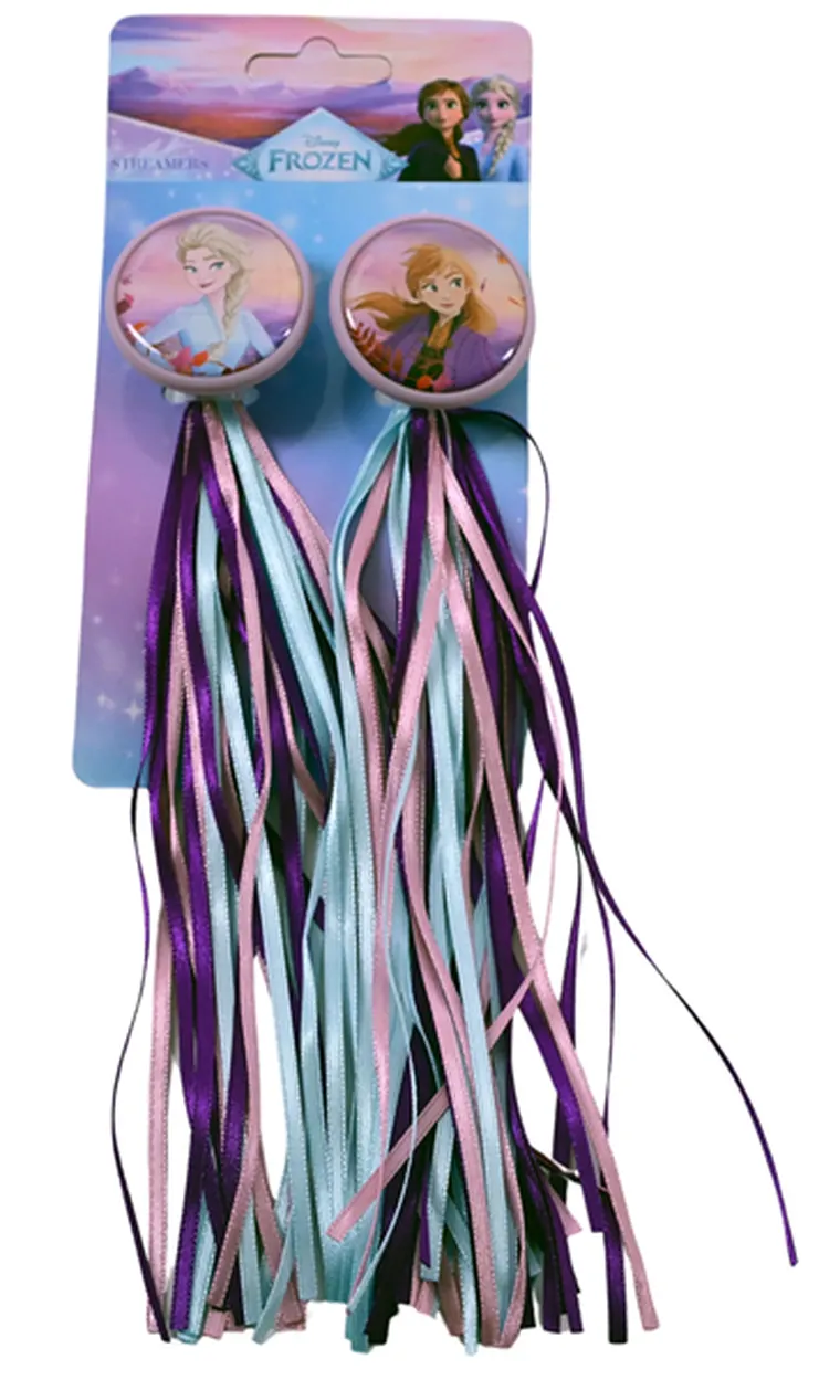 Volare, Frozen, ozdoba do roweru, serpentyny, 2 szt.