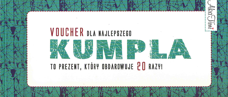 Vouchery dla najlepszego kumpla