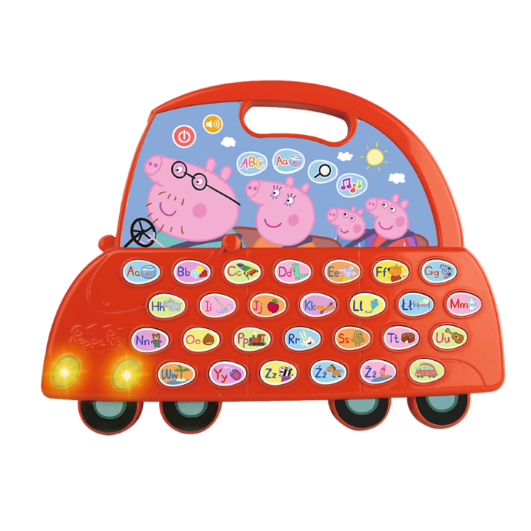 Vtech, Literkowy Samochodzik Peppy, zabawka interaktywna