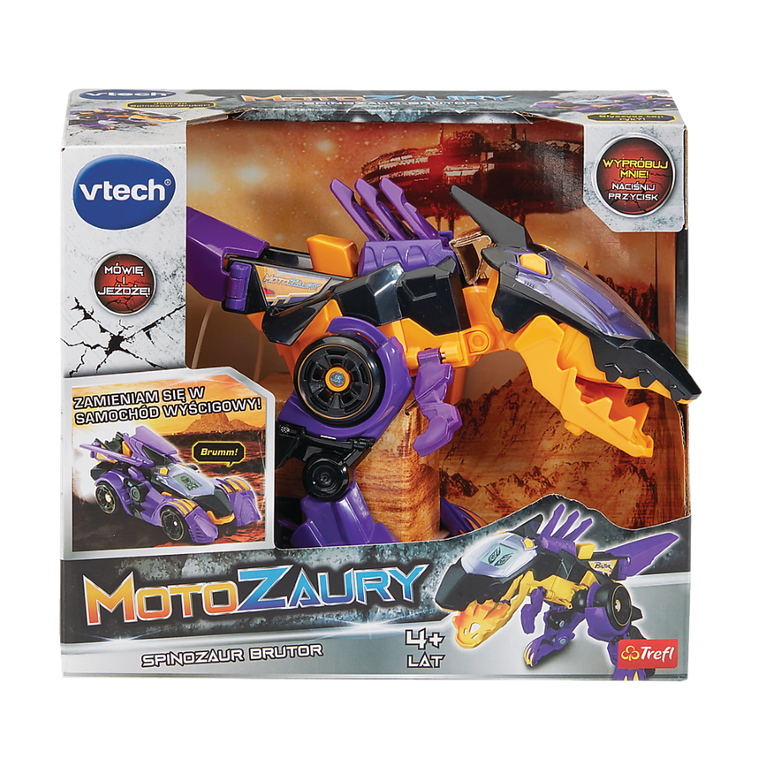 Vtech, Motozaury, Spinozaur Brutor, pojazd transformujący