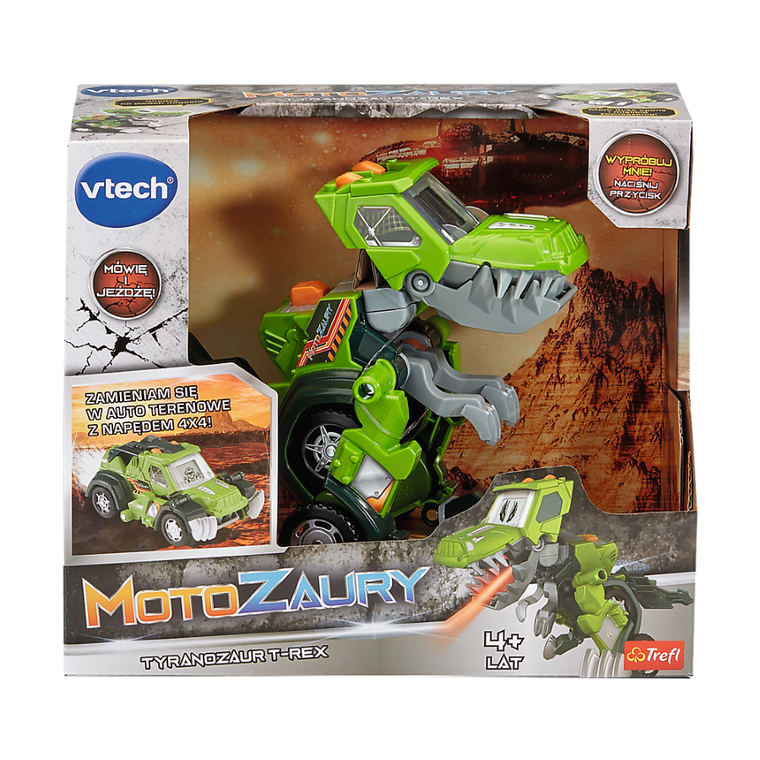 Vtech, Motozaury, Tyranozaur T-Rex, pojazd transformujący