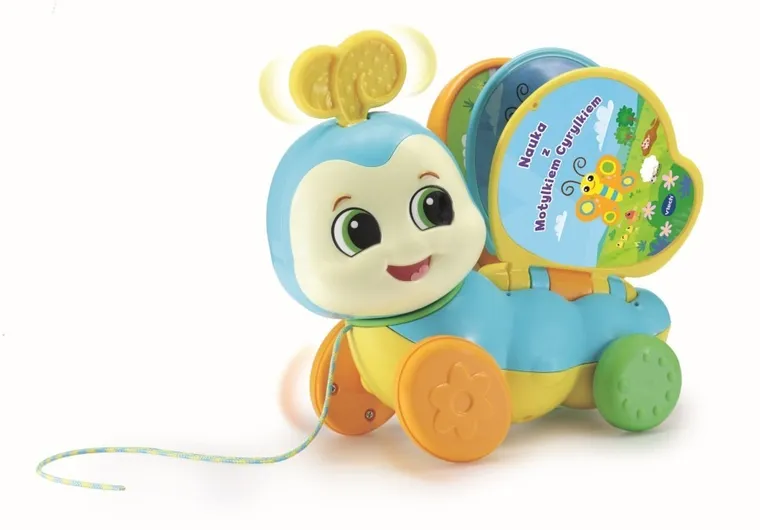 Vtech, Motylek Cyrylek, interaktywna zabawka do ciągnięcia