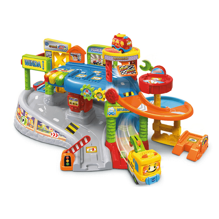 Vtech, Tut Tut Autka, Garaż, zestaw z pojazdem