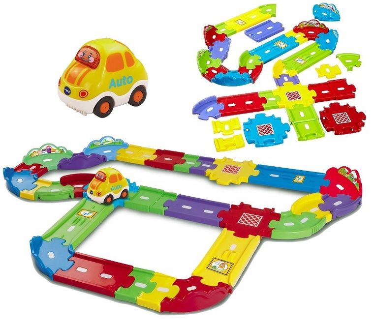 Vtech, Tut Tut Autka, Tor Deluxe, zestaw z autkiem