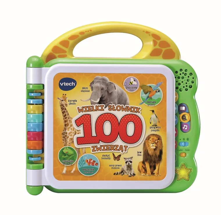 Vtech, Wielki Słownik Zwierząt, interaktywna książeczka