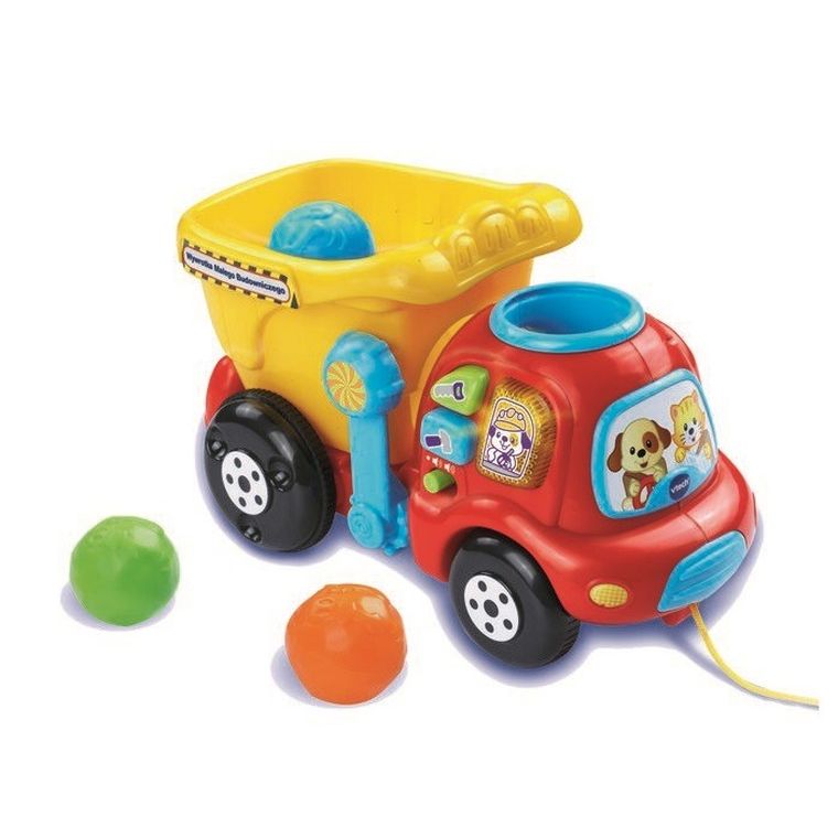 Vtech, wywrotka Małego Budowniczego, zabawka edukacyjna