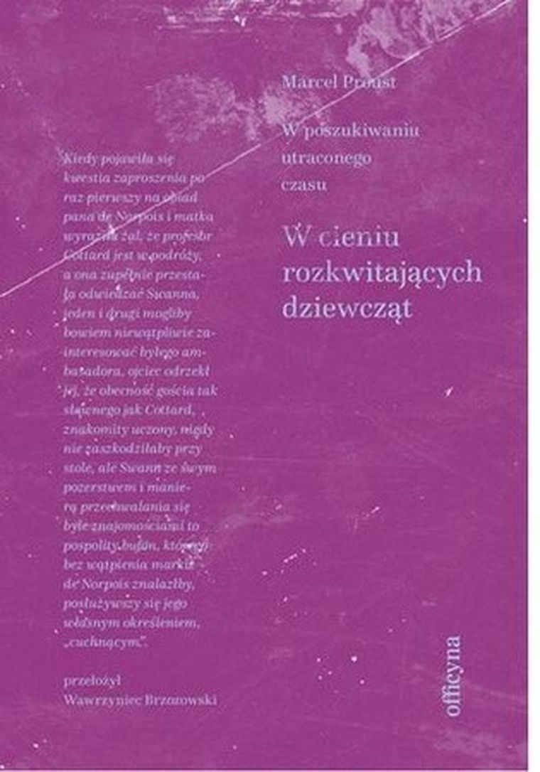 W cieniu rozkwitających dziewcząt