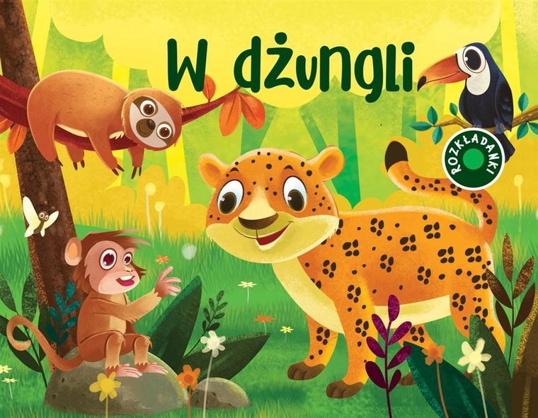 W dżungli. Rozkładanki — Firma Księgarska Jacek Olesiejuk