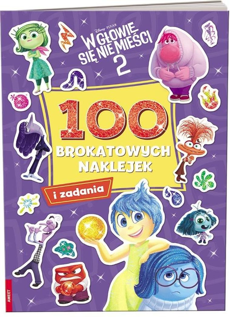 W głowie się nie mieści 2. 100 brokatowych naklejek