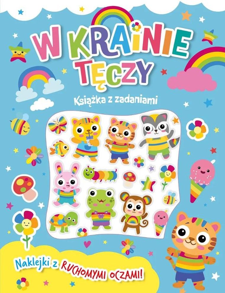 W krainie tęczy. Książka z zadaniami