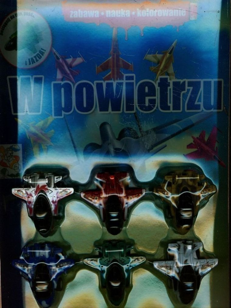 W powietrzu. Zabawa, nauka, kolorowanie