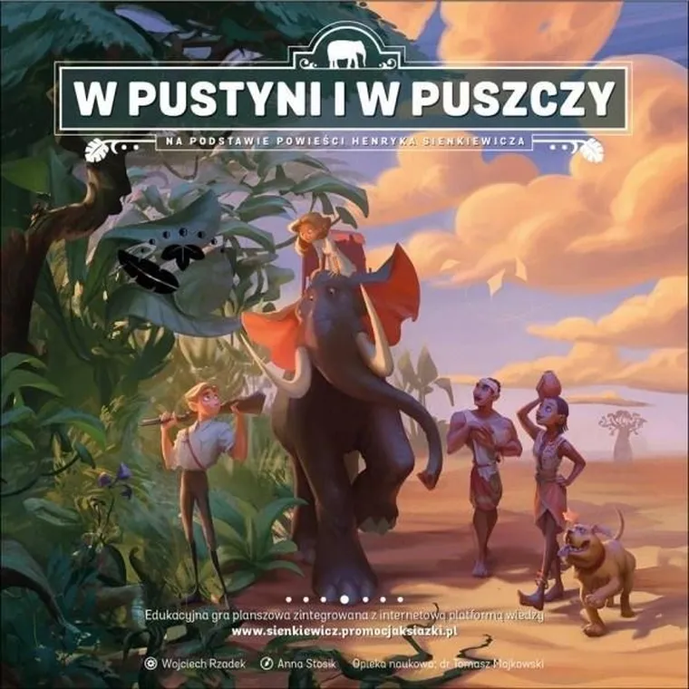 W pustyni i w puszczy, gra familijna