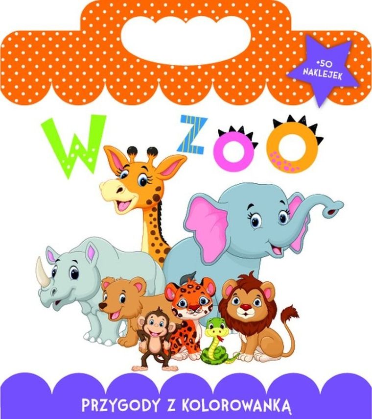 W zoo. Przygody z kolorowanką