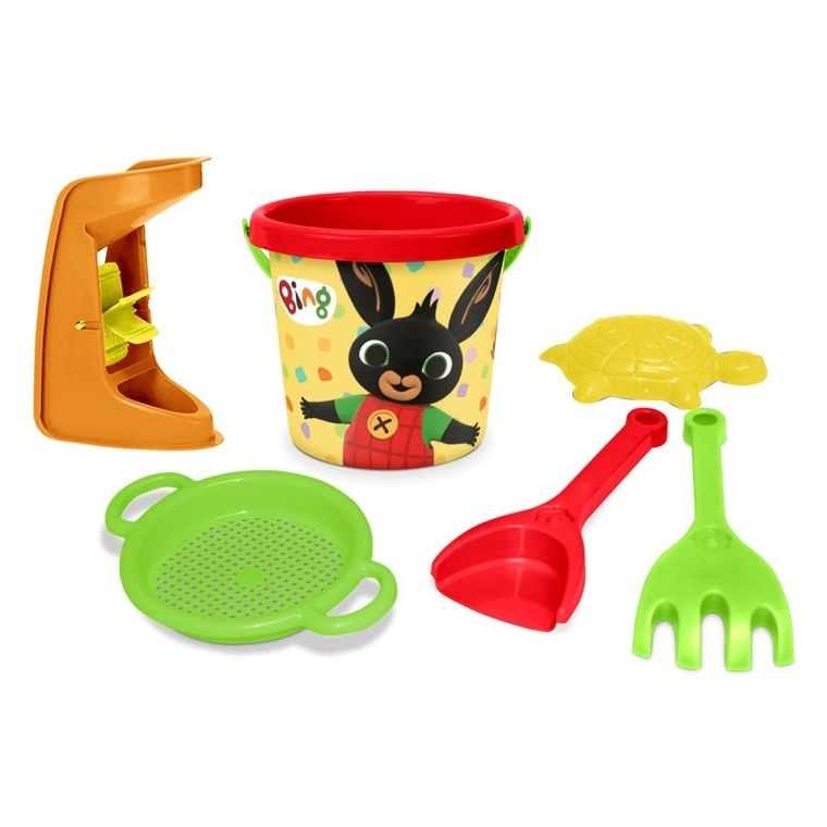 Wader, Bing, komplet do piasku, 6 elementów