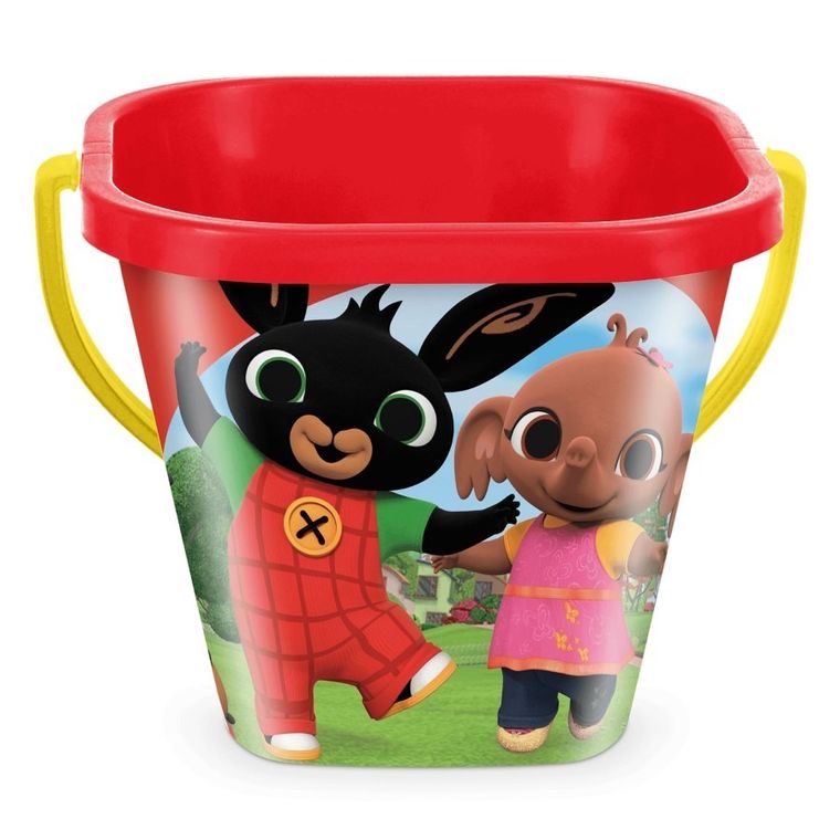 Wader, Bing, kwadratowe wiaderko do piasku, 2l