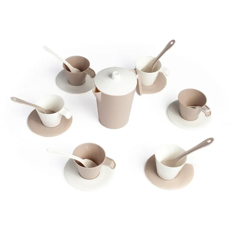 Wader, Biszkoptowa Chmurka, serwis kawowy, 19 elementów