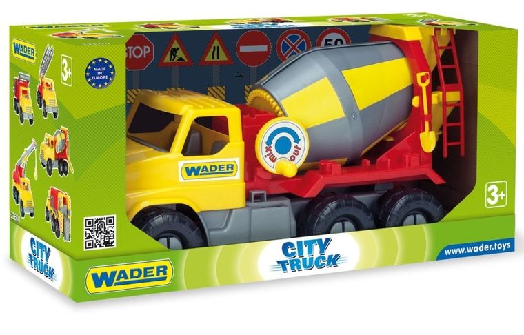Wader, City Truck, betoniarka, pojazd