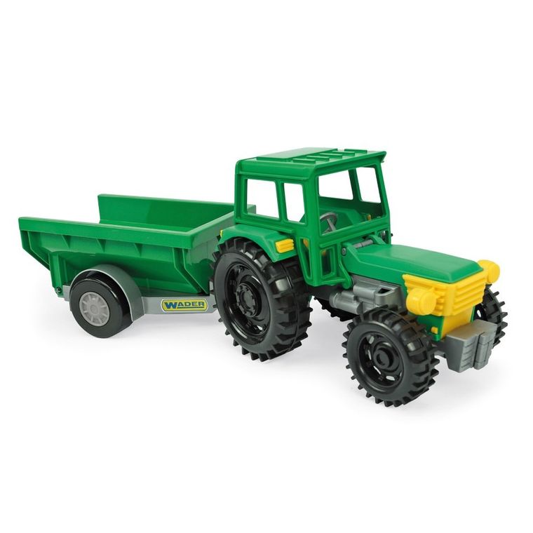 Wader, Farmer, traktor z przyczepą