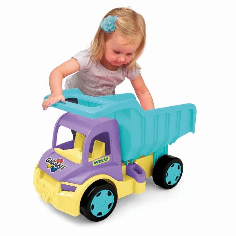 Wader, Gigant, wywrotka, fiolet-turkus, 55 cm