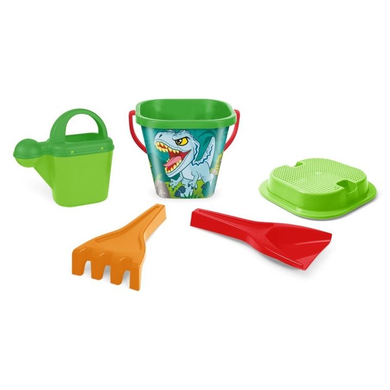 Wader, Jurassic World Explorers, zestaw do piasku, 5 elementów