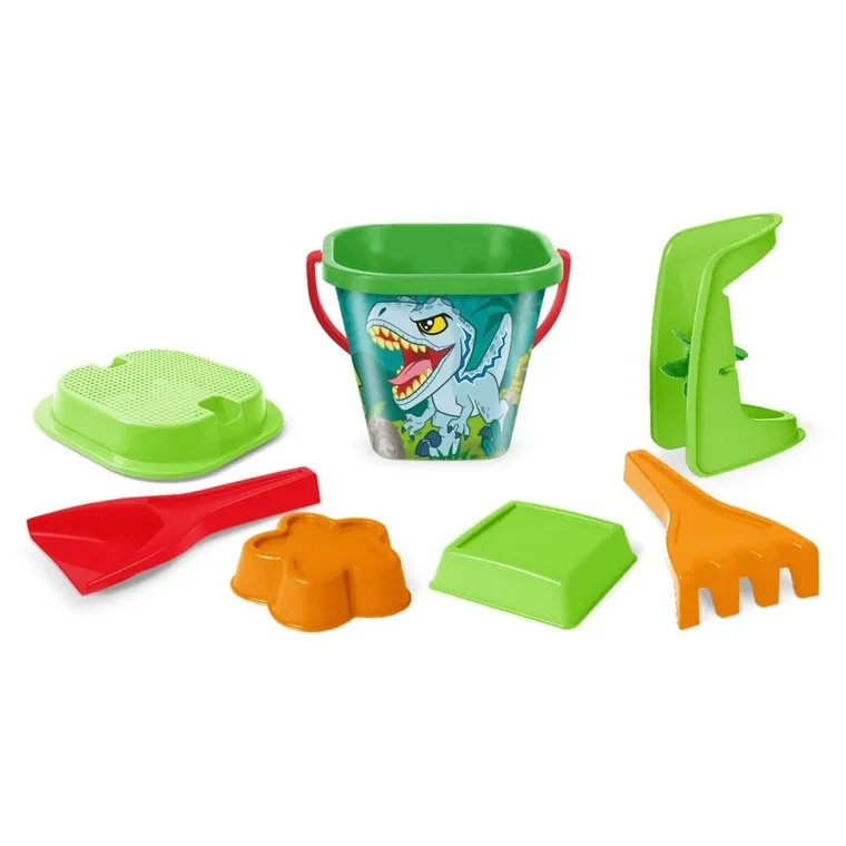 Wader, Jurassic World, Explorers, zestaw do piasku, 7 elementów