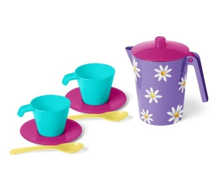 Wader, kawowy zestaw naczyń, 7 elementów