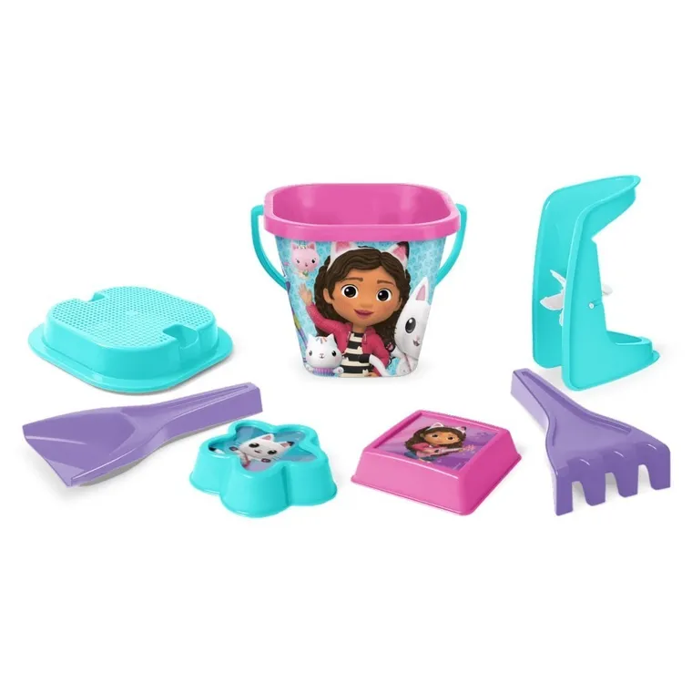 Wader, Koci Doemk Gabi, zestaw do piasku, 7 elementów