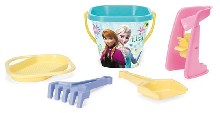 Wader, Kraina Lodu, komplet do piasku, 5 elementów