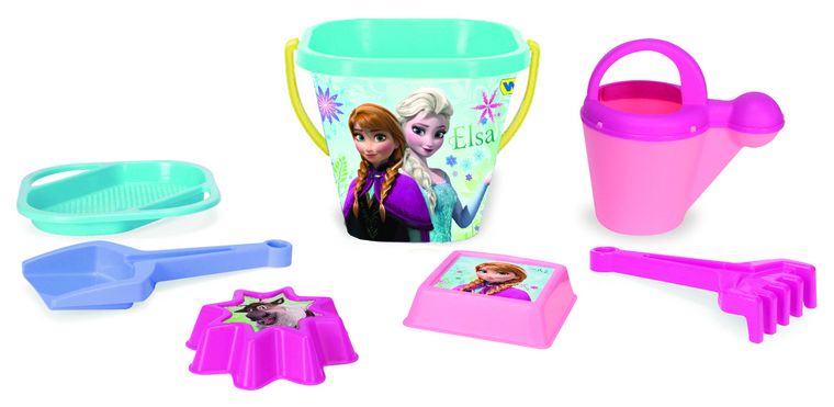 Wader, Kraina Lodu, komplet do piasku, 7 elementów