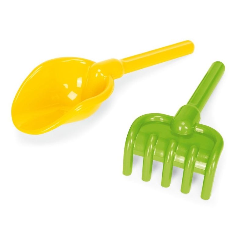 Wader, łopatka i grabki, zestaw do piasku