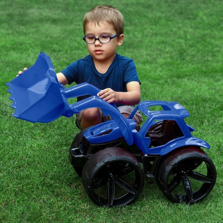 Wader, Maximus, spychacz, granatowy, 68 cm